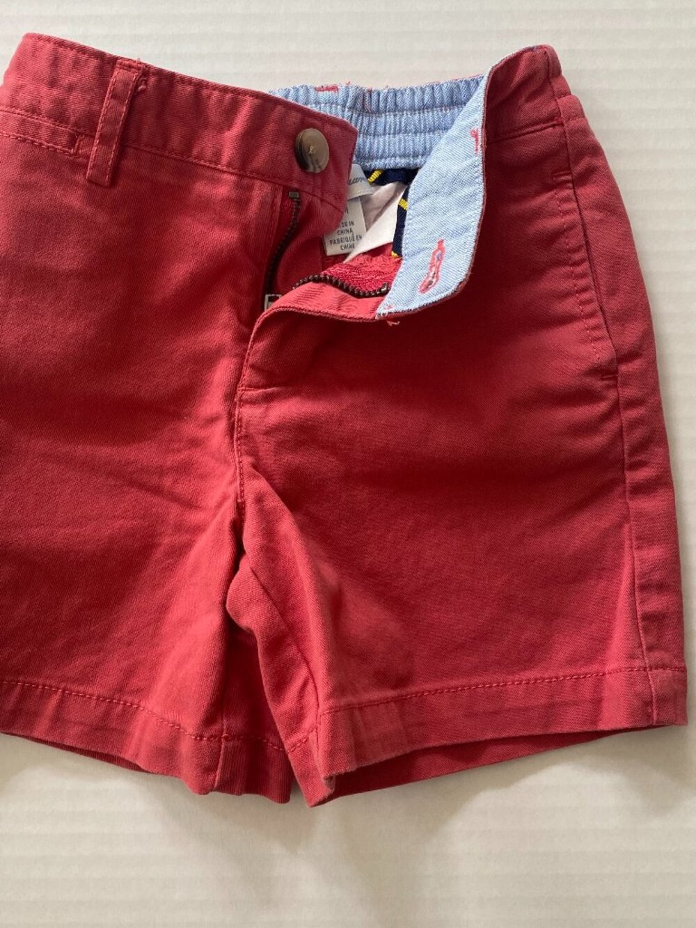 Polo Ralph Lauren Boys 24M Nantucket Red Chino Shorts